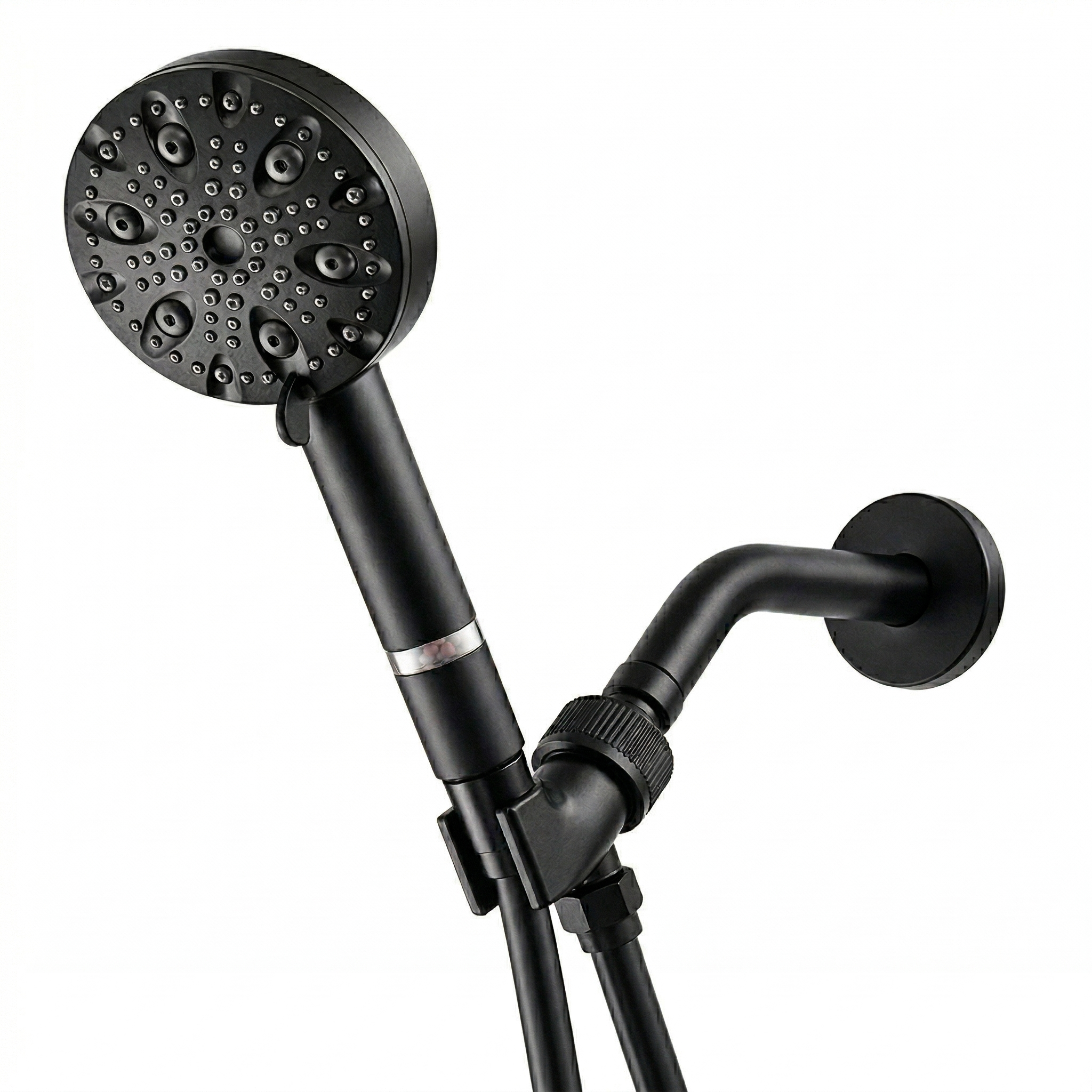 MineralStream Luxe 9 Mode High Pressure Showerhead (filtrert)