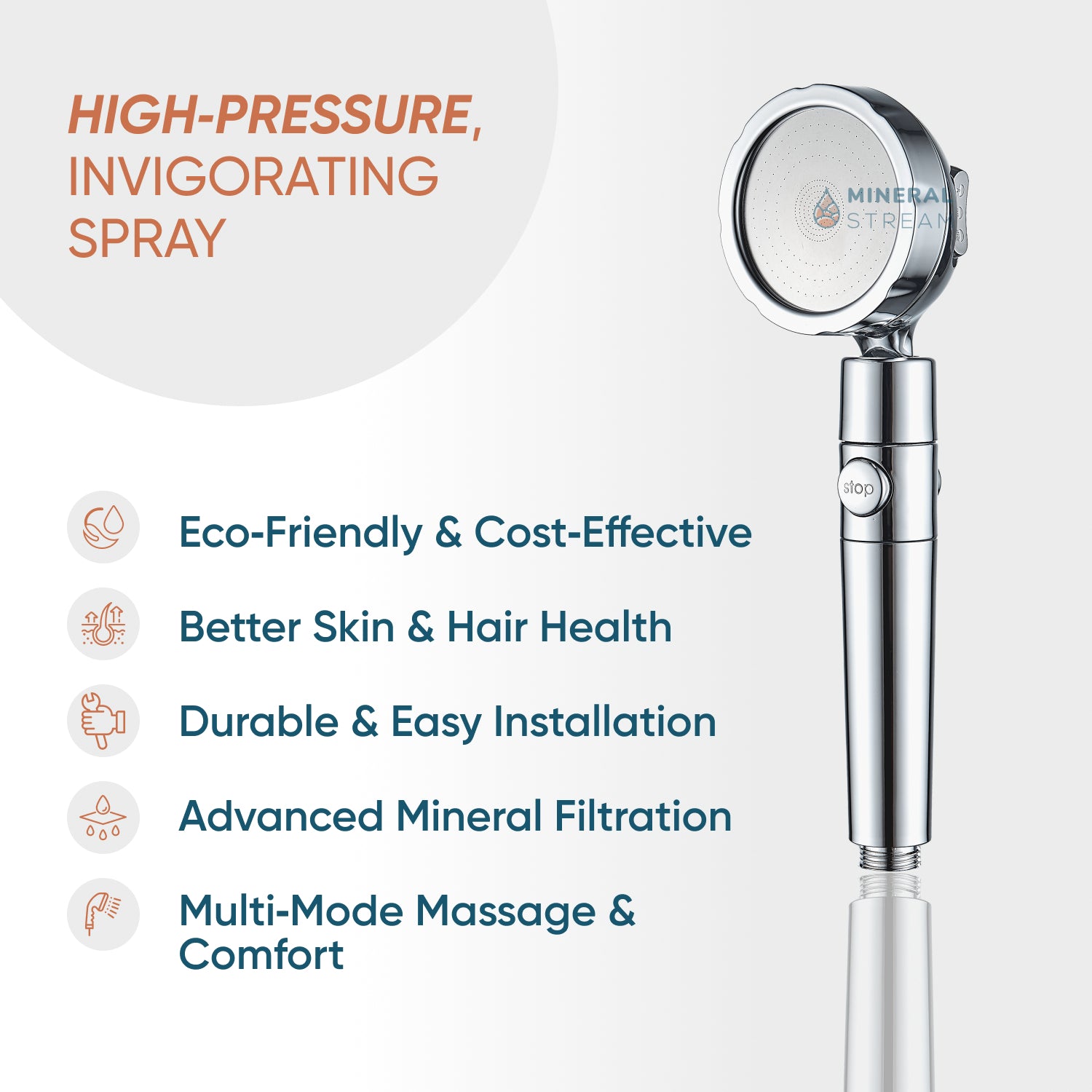 MineralStream ™ Duo Shower Head