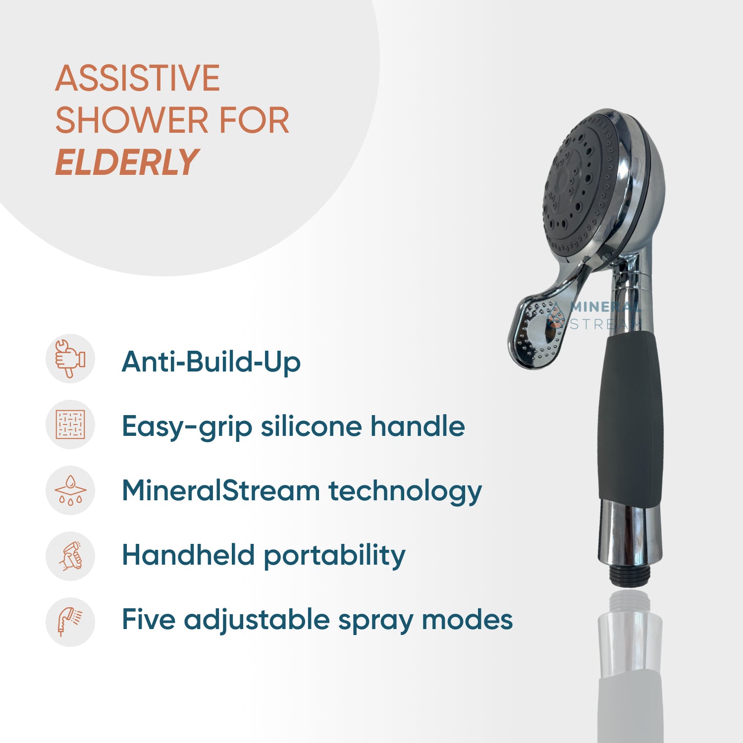 Assistive Shower Essentials Kit for Elderly