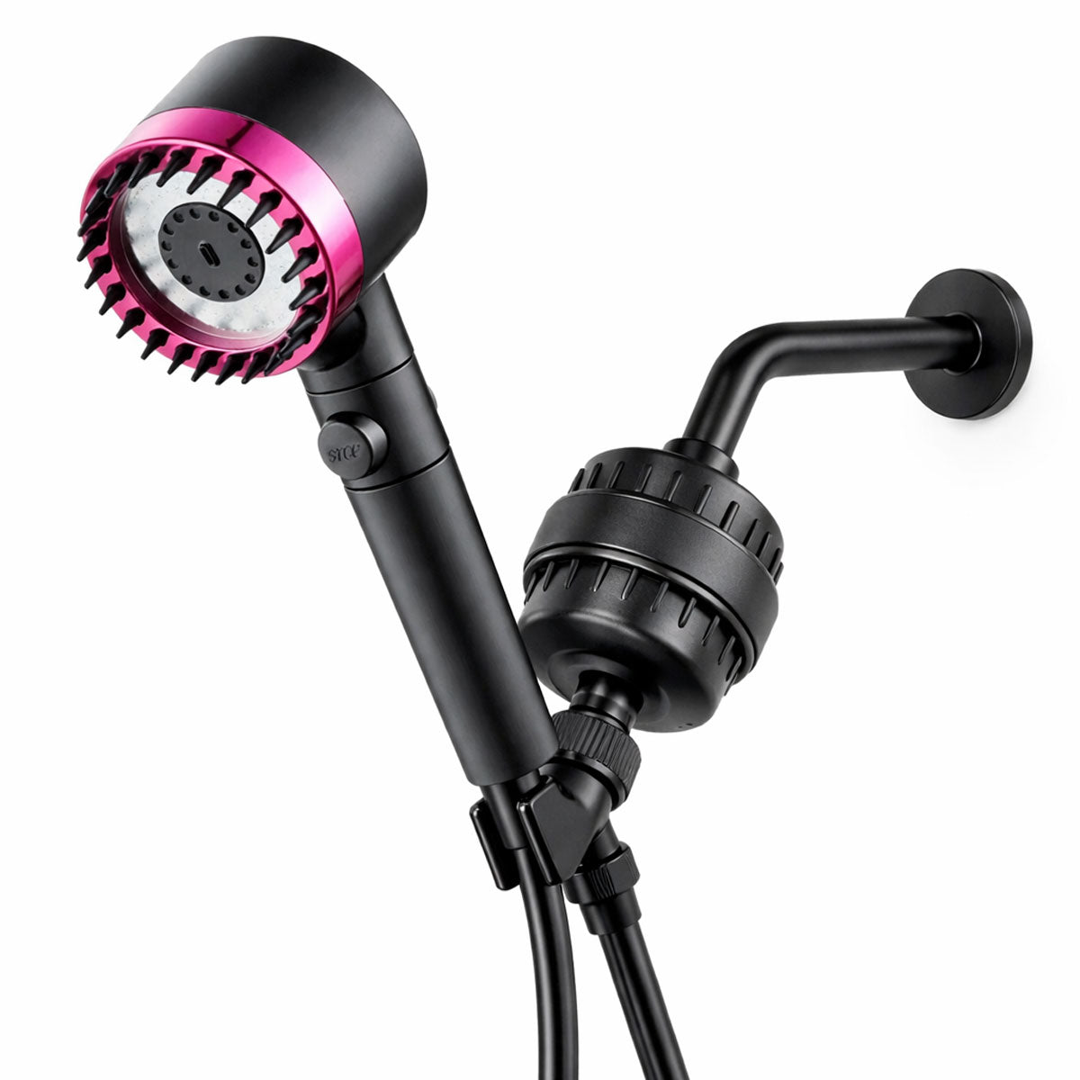 Ultimate dusjmassasje dusjhode komplett dusjkit