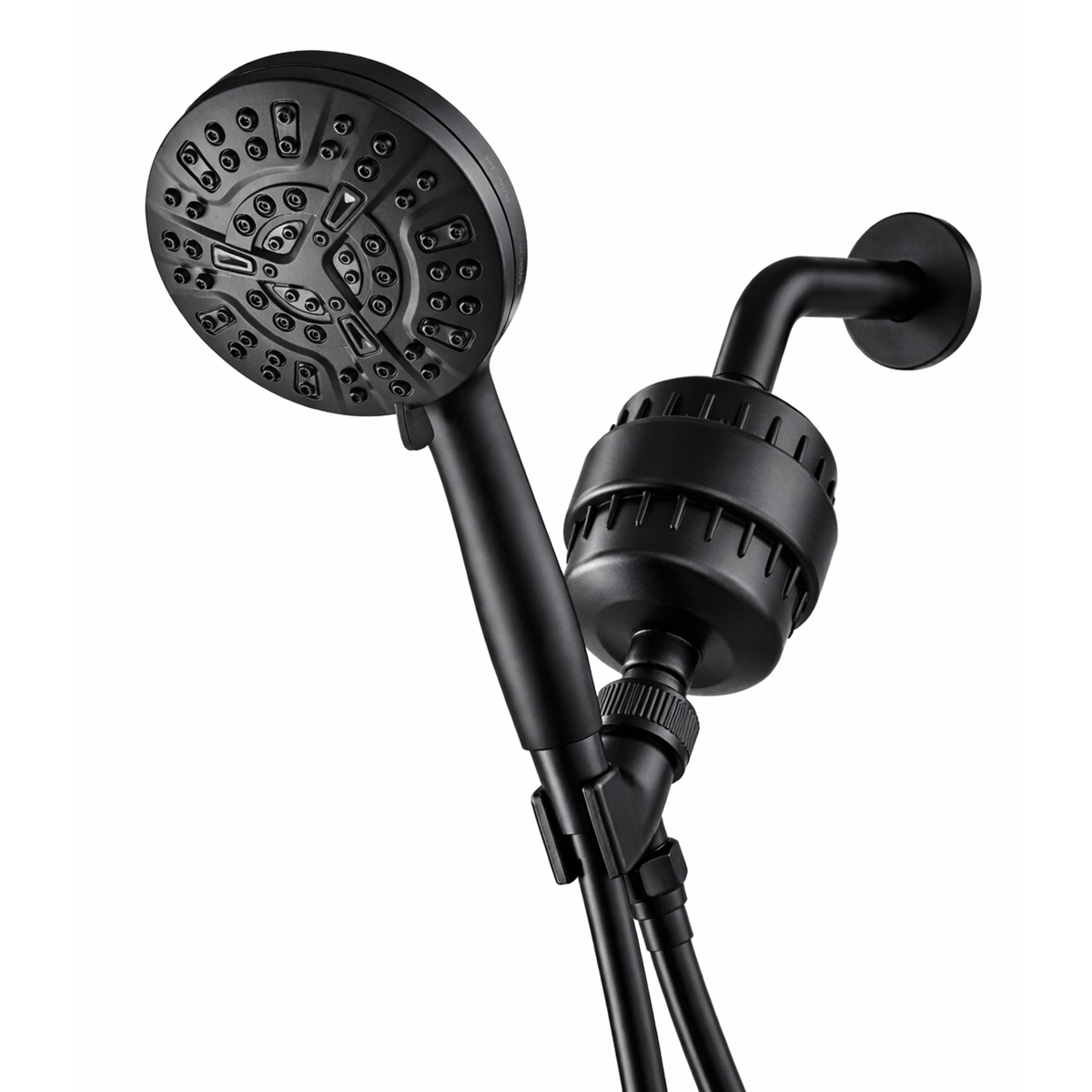 MineralStream Luxe 10 Mode High Pressure Shower Head (filtrert)