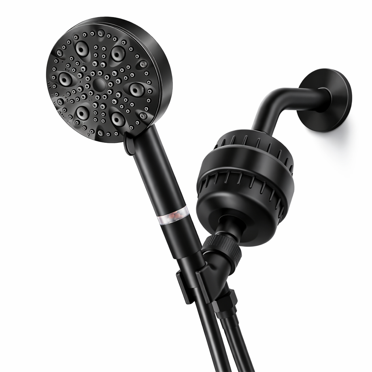 MineralStream Luxe 9 Mode High Pressure Showerhead (filtrert)