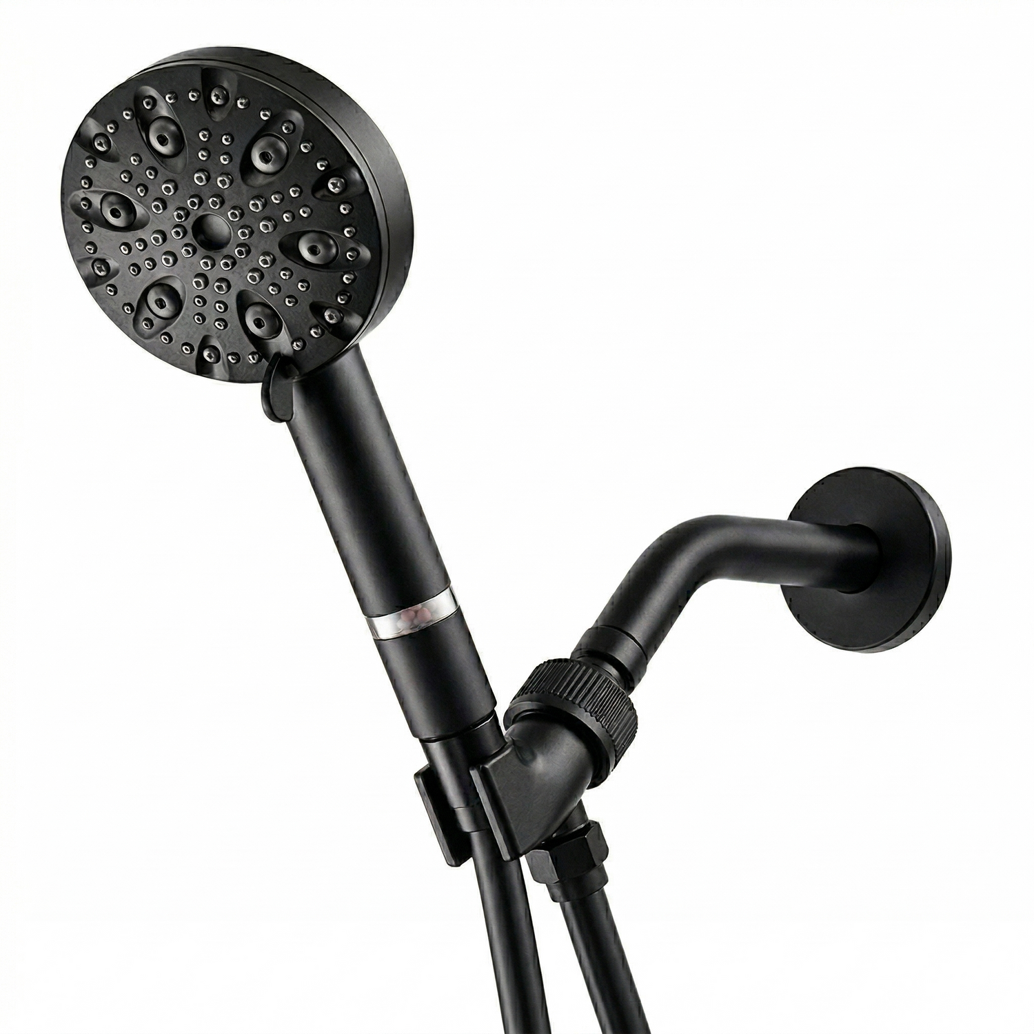 MineralStream Luxe 9 Mode High Pressure Showerhead (filtrert)