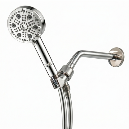 MineralStream Luxe 9 Mode High Pressure Showerhead (filtrert)