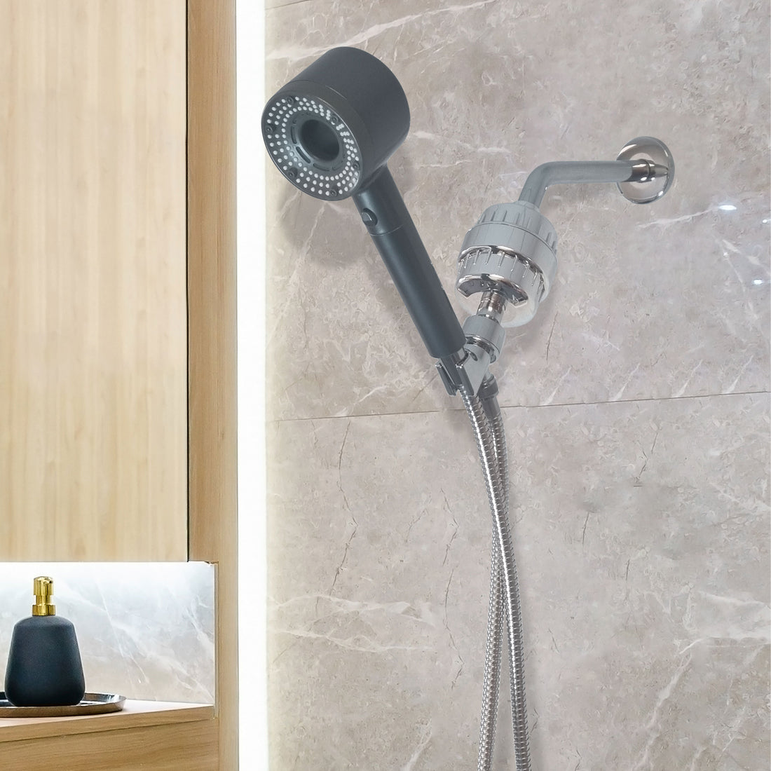 Hei ren filtrert komplett dusjkit