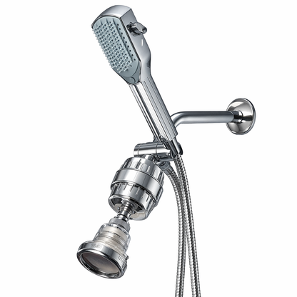 Detangler krom dobbelt dusjsystem