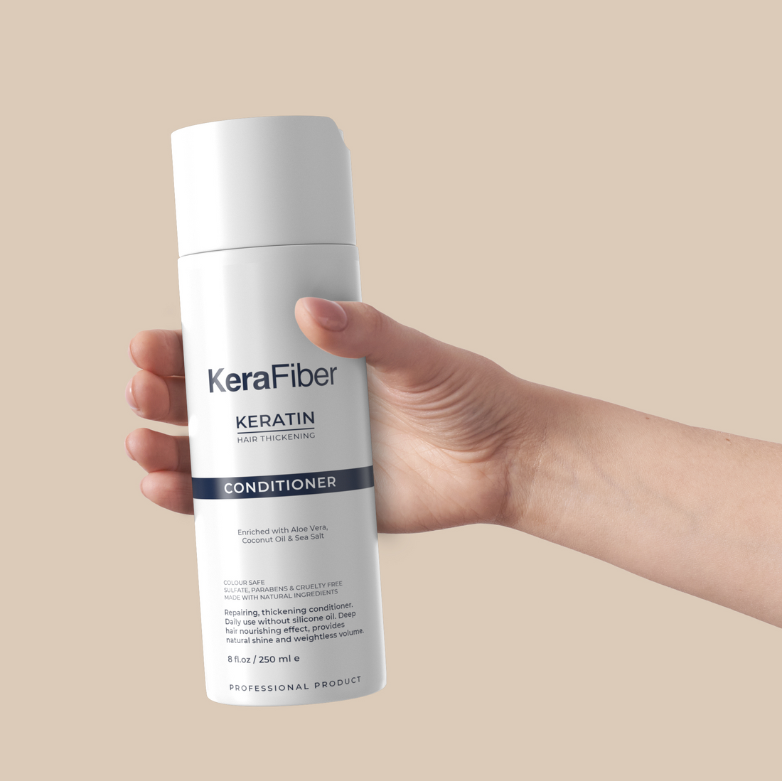 Keratin hardt vann balsam