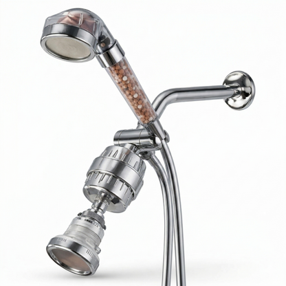 MineralStream ™ LED ionisk dusjhode