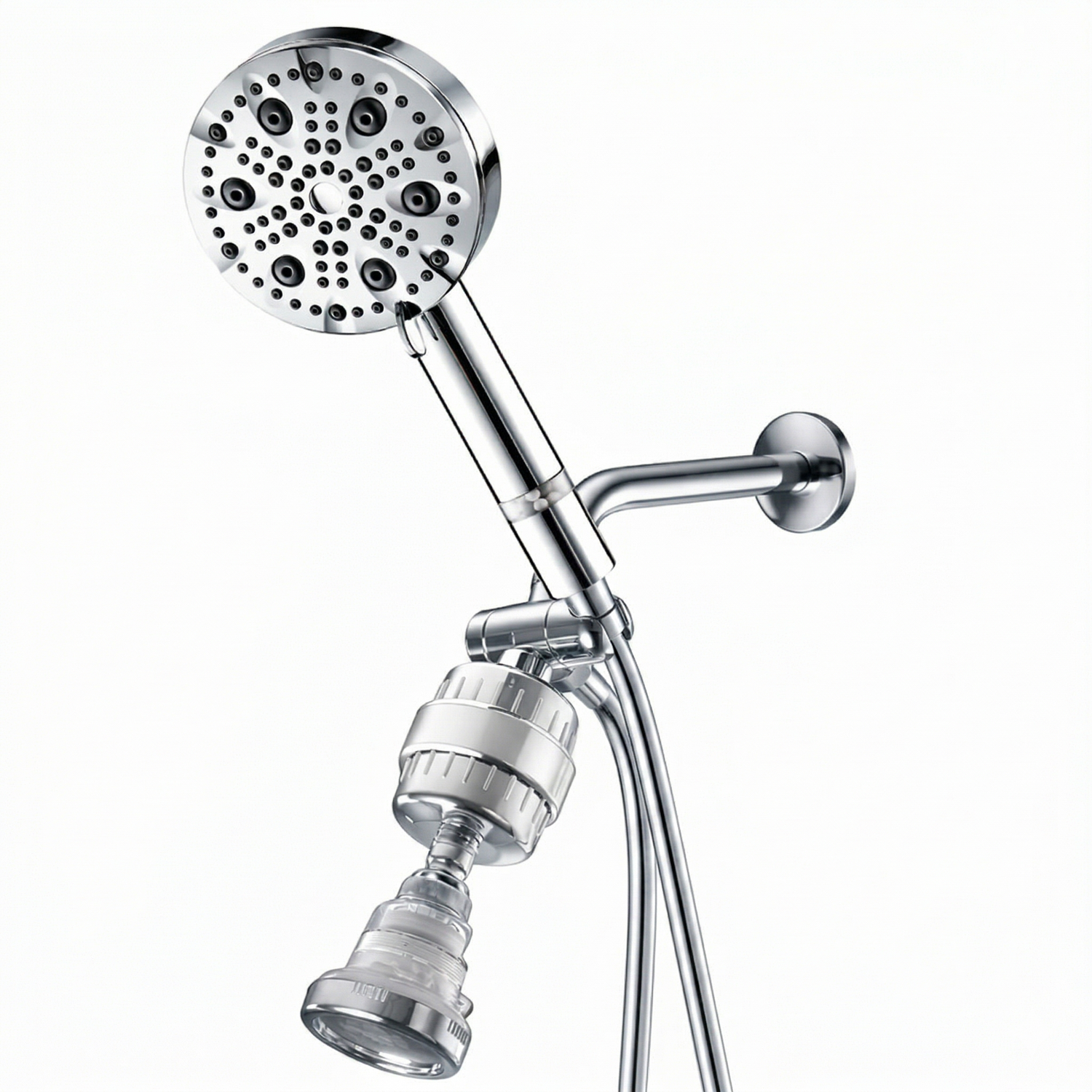 MineralStream Luxe 9 Mode High Pressure Showerhead (filtrert)