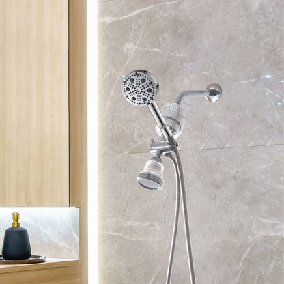 Luxe 9 modus dobbelt dusjsystem
