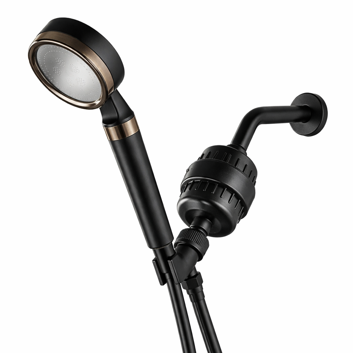 MineralStream ™ Black - Vitamin C komplett dusjkit